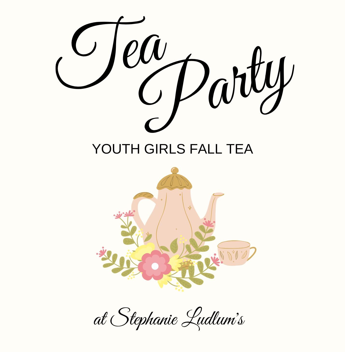Youth Girls' Tea