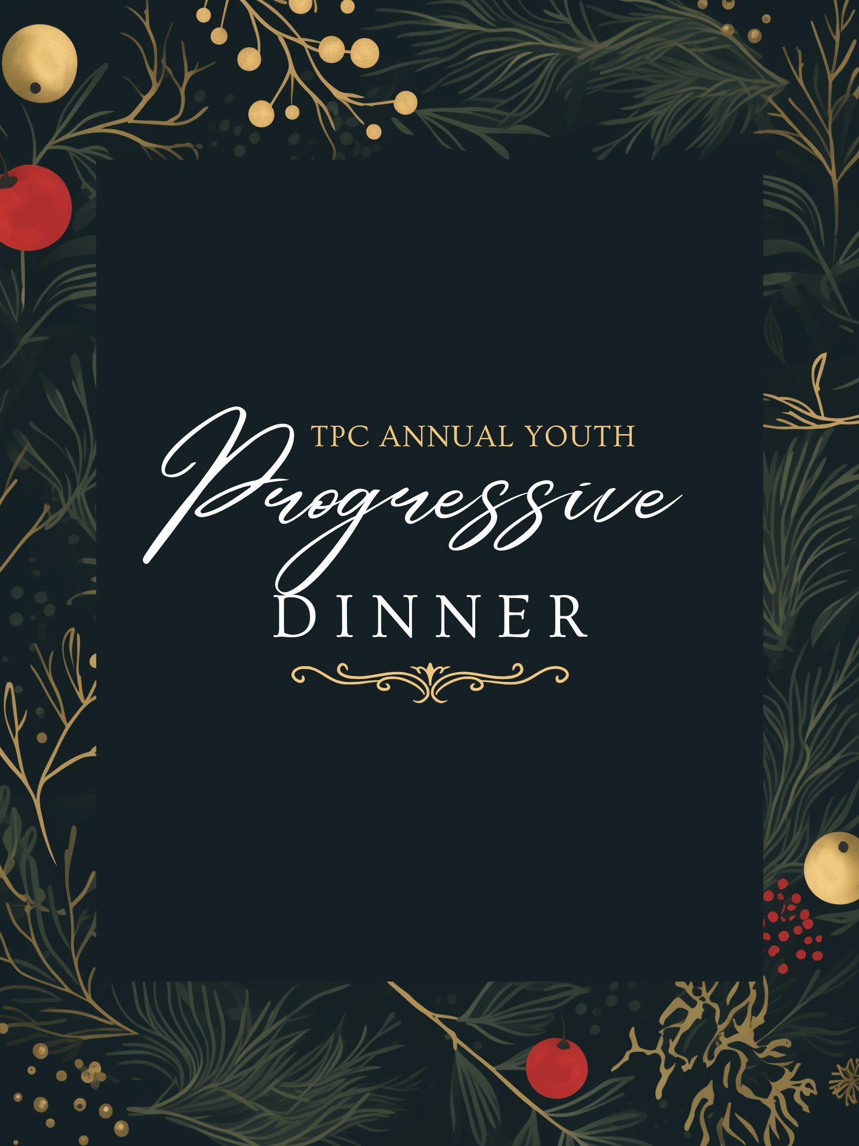 Youth Progressive Dinner