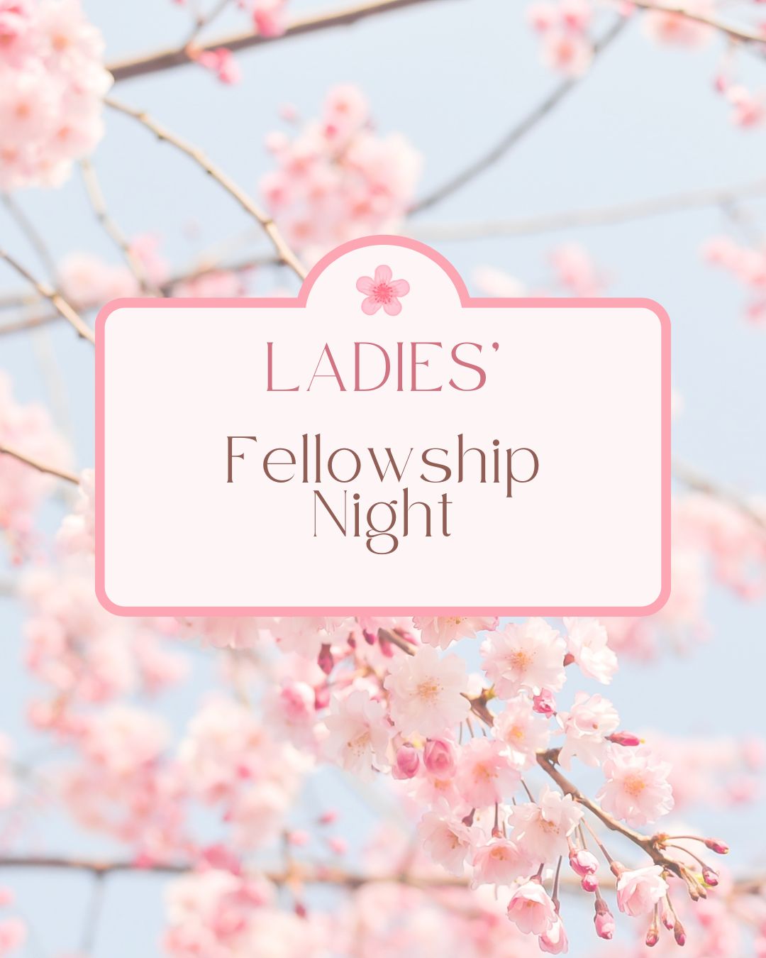 Ladies' Fellowship Night